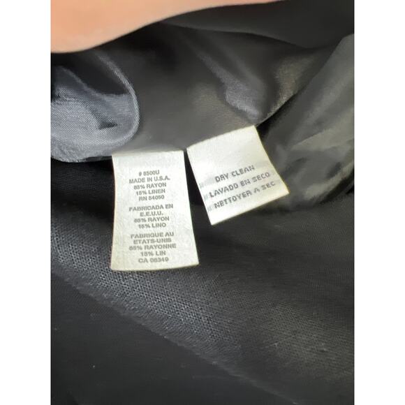 RENA ROWAN for Saville Womens Button 90s Vintage Career Blazer Jacket Size 8 - Picture 4 of 6